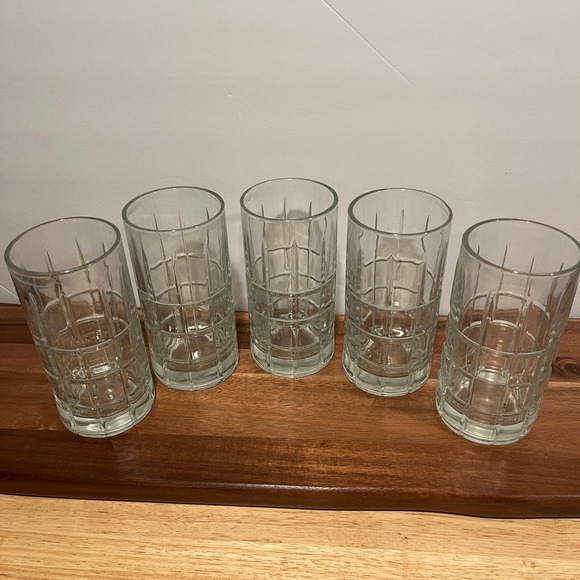 Anchor Hocking 68347 Tartan 16 oz Iced Tea Glass - Set of 5 - Picture 8 of 8